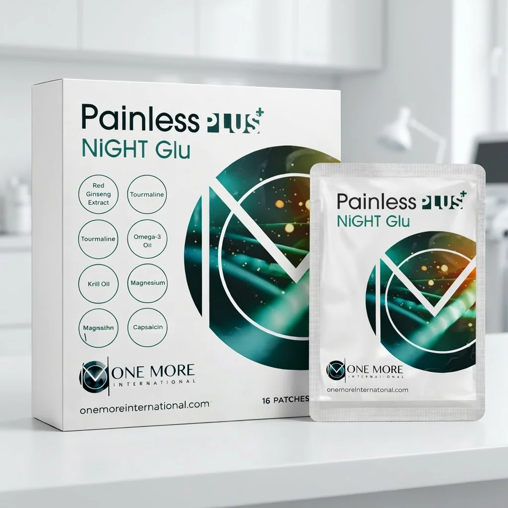 Пластир Painless Plus Night Glu в близък план